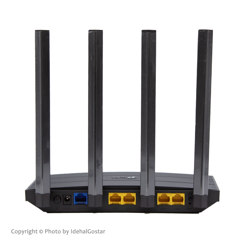 پورت‌های روتر بیسیم تی پی لینک مدل Archer C6